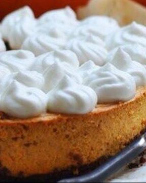 Тыквенный чизкейк