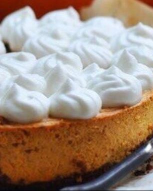 Тыквенный чизкейк