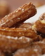 Чуррос с шоколадным соусом