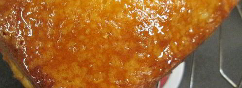 апельсиново-карамельный кекс в шоколадной глазури. Шаг 5