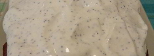 бананово-фисташковый кекс под молочно-маковой глазурью. Шаг 18