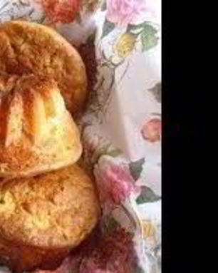 Банановые кексы с яблоками