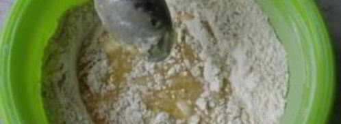 имбирный кекс с изюмом и цукатами без сахара. Шаг 3