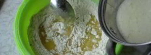 имбирный кекс с изюмом и цукатами без сахара. Шаг 4