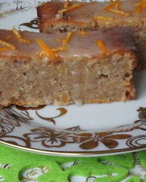 Кекс из вареного апельсина