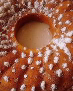 Кекс на кефире с шоколадом