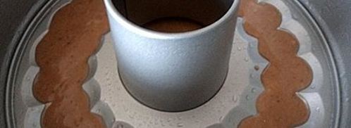 кекс на кефире с шоколадом. Шаг 5