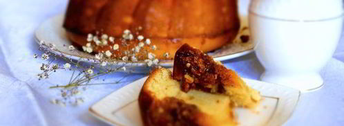 кекс с имбирем и ореховым топпингом. Шаг 10