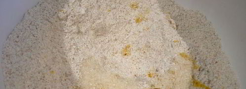 кекс с кардамоном и имбирем мы делили апельсин. Шаг 2