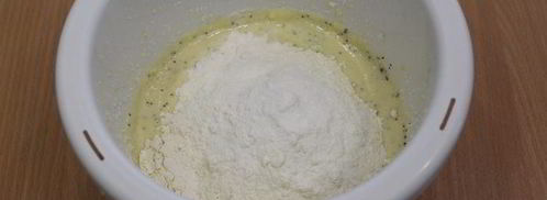 кекс с маком и ревенем. Шаг 3