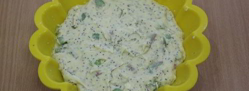 кекс с маком и ревенем. Шаг 5