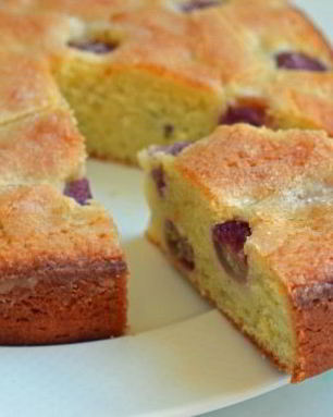 Кекс с виноградом