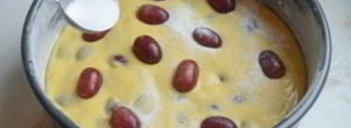 кекс с виноградом. Шаг 7