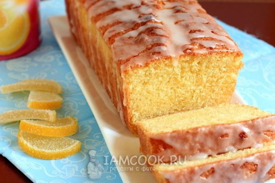 Рецепт лимонного кекса
