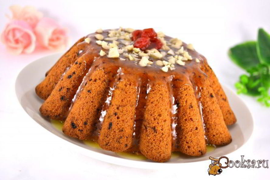 Рецепт нежного тыквенного кекса с апельсиновой помадкой