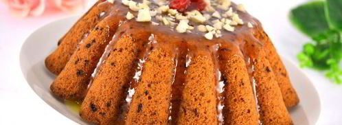 нежный тыквенный кекс с апельсиновой помадкой. Шаг 6