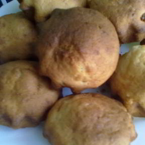 Кексы с изюмом