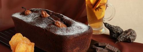 польский шоколадно-грушевый кекс. Шаг 10