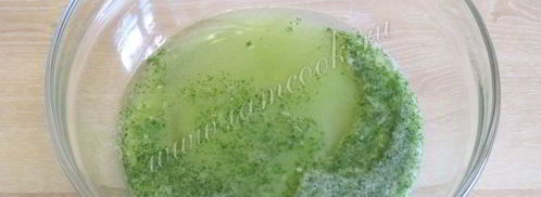 постный кекс мохито. Шаг 4