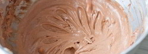 шоколадно-лимонные мраморные кексы. Шаг 6