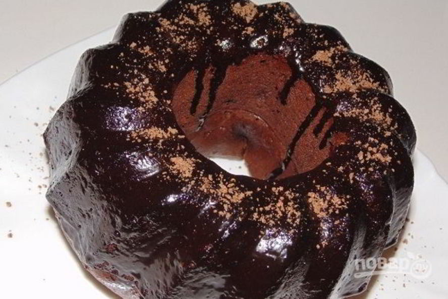 Рецепт шоколадна-вишневого кекс
