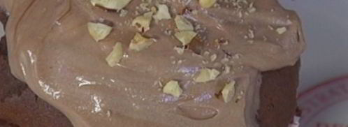 шоколадные капкейки со сливочно-ореховым кремом. Шаг 11