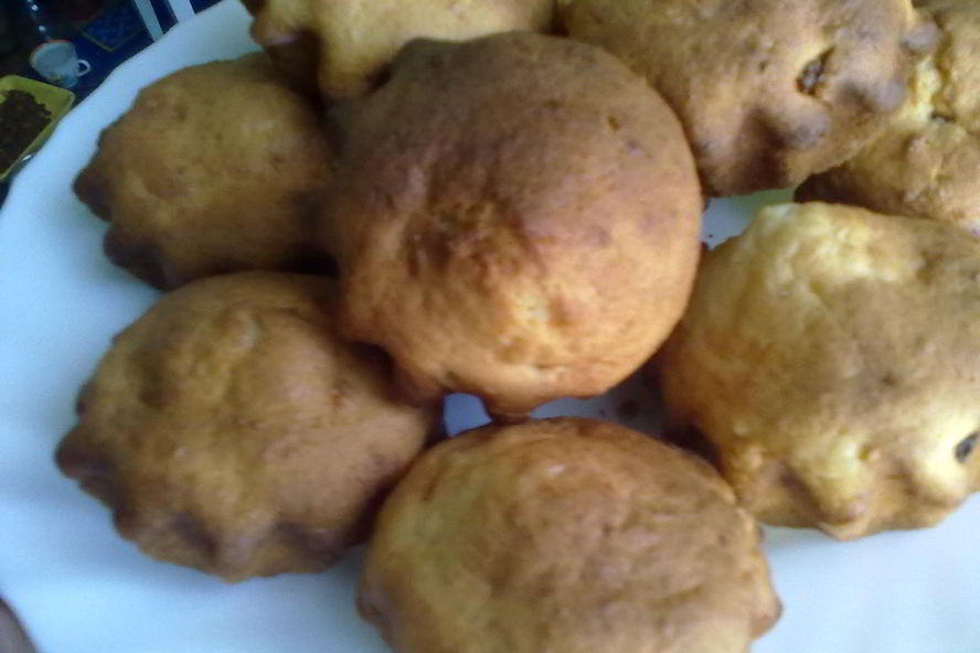 Рецепт творожно-лимонных кексы