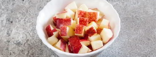 творожный кекс с яблоками. Шаг 2