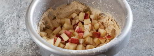 творожный кекс с яблоками. Шаг 8