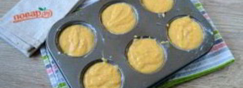 тыквенно-кукурузные кексики. Шаг 4