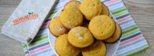 тыквенно-кукурузные кексики. Шаг 5