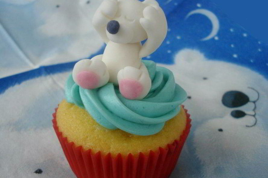 Рецепт ванильно-лимонных капкейки с масляным кремом