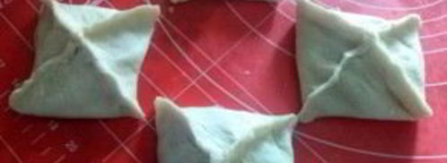 хачапури из готового слоеного теста. Шаг 5