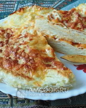 Хачапури из лаваша