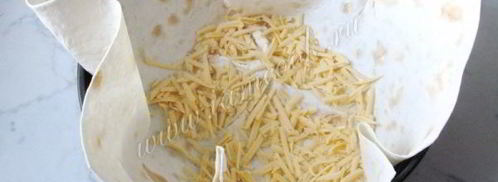 хачапури из лаваша. Шаг 10