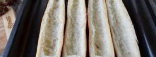 хачапури по-аджарски в багете. Шаг 3