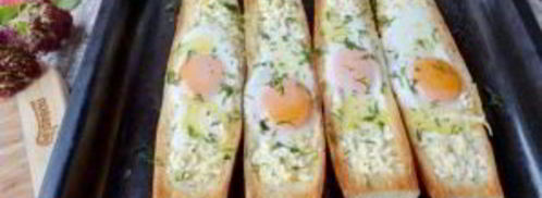 хачапури по-аджарски в багете. Шаг 6