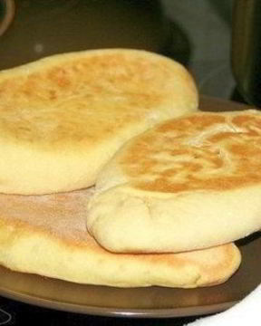 Простые хачапури с творогом