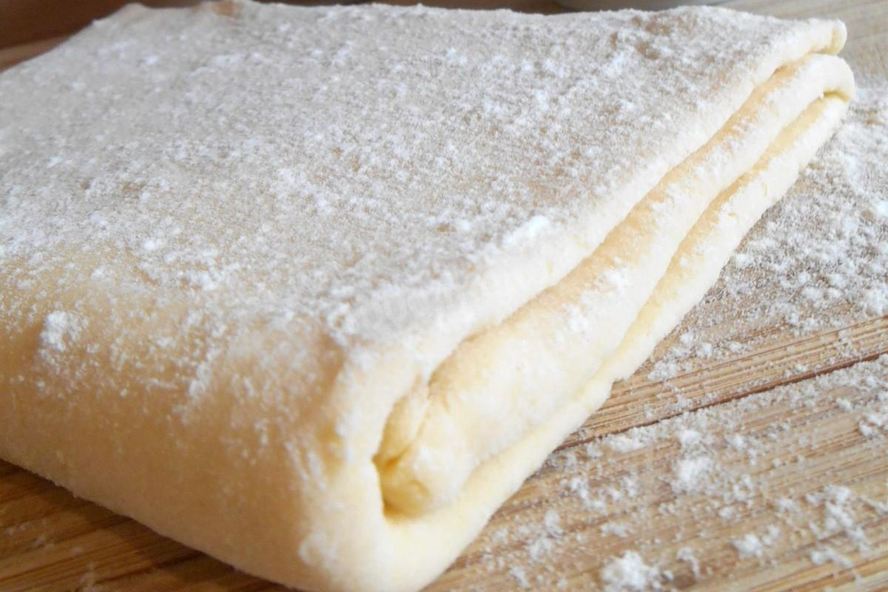 Рецепт слоеного теста для хачапури