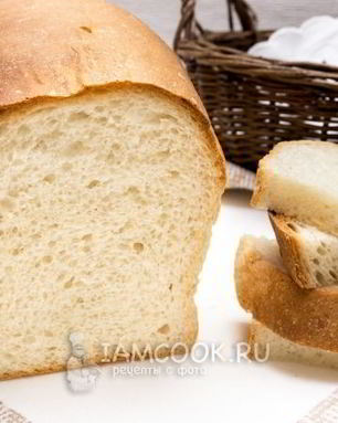Белый хлеб на подсолнечном масле