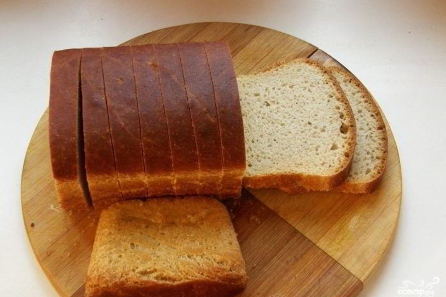 Рецепт белого хлеба на закваске в духовке