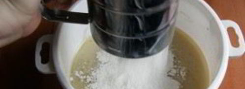 белый хлеб на закваске в духовке. Шаг 2