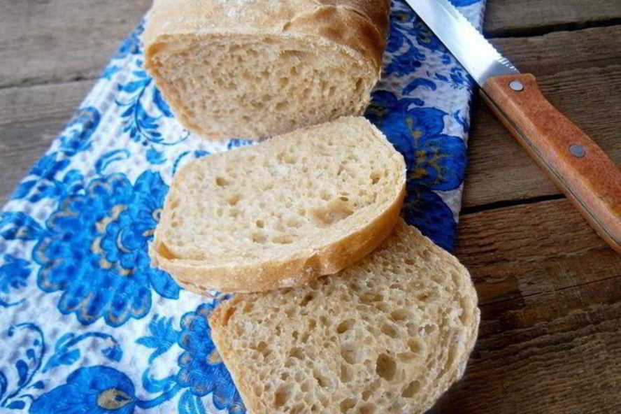 Рецепт деревенского хлеба из смешанной муки