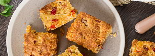 кукурузный хлеб с сыром. Шаг 17