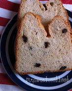 Молочный хлеб с изюмом