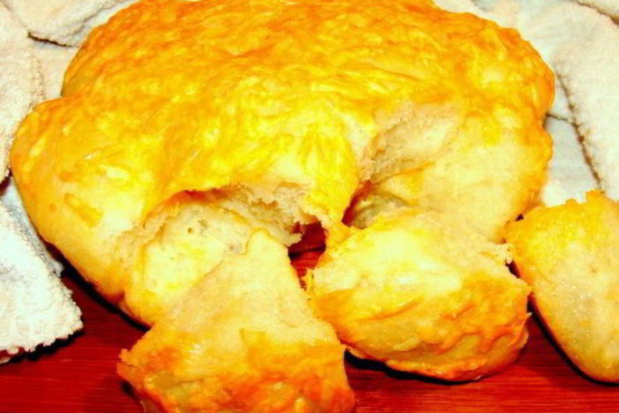 Рецепт обезьяньего хлеба с сыром и чесноком