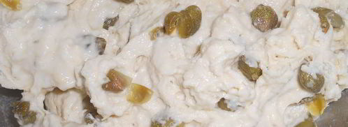 пивной хлеб с каперсами. Шаг 3