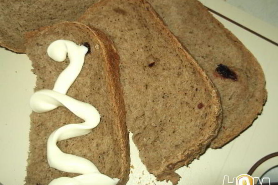 Рецепт ржаного хлеба с сушеного клюквого