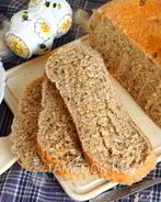 Цельнозерновой хлеб в мультиварке