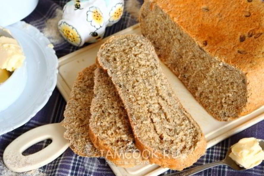 Рецепт цельнозернового хлеба в мультиварке